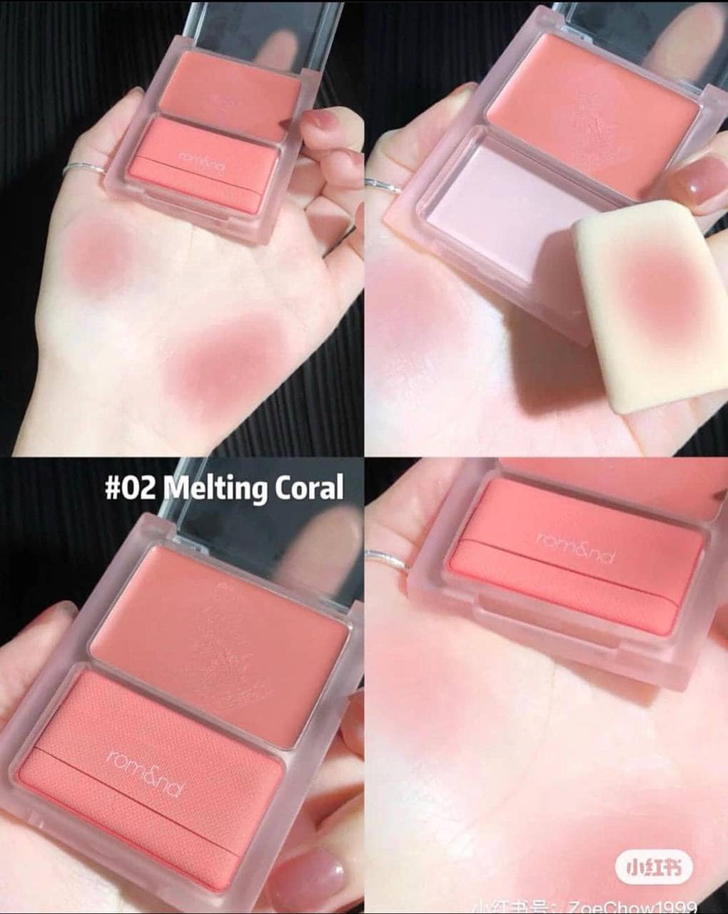 [HANBOK PROJECT] Má Hồng Dạng Kem Mềm Mịn, Lâu Trôi Romand See-Through Melting Cheek 3.5g