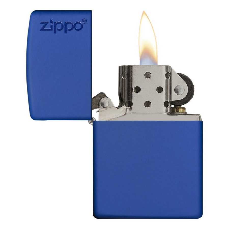 Bật Lửa Zippo Logo Xanh Biển