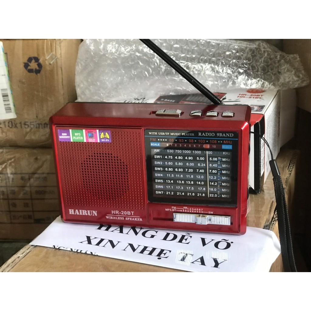 Loa nghe FM, Bluetooth HR20 chuyên nghe đài