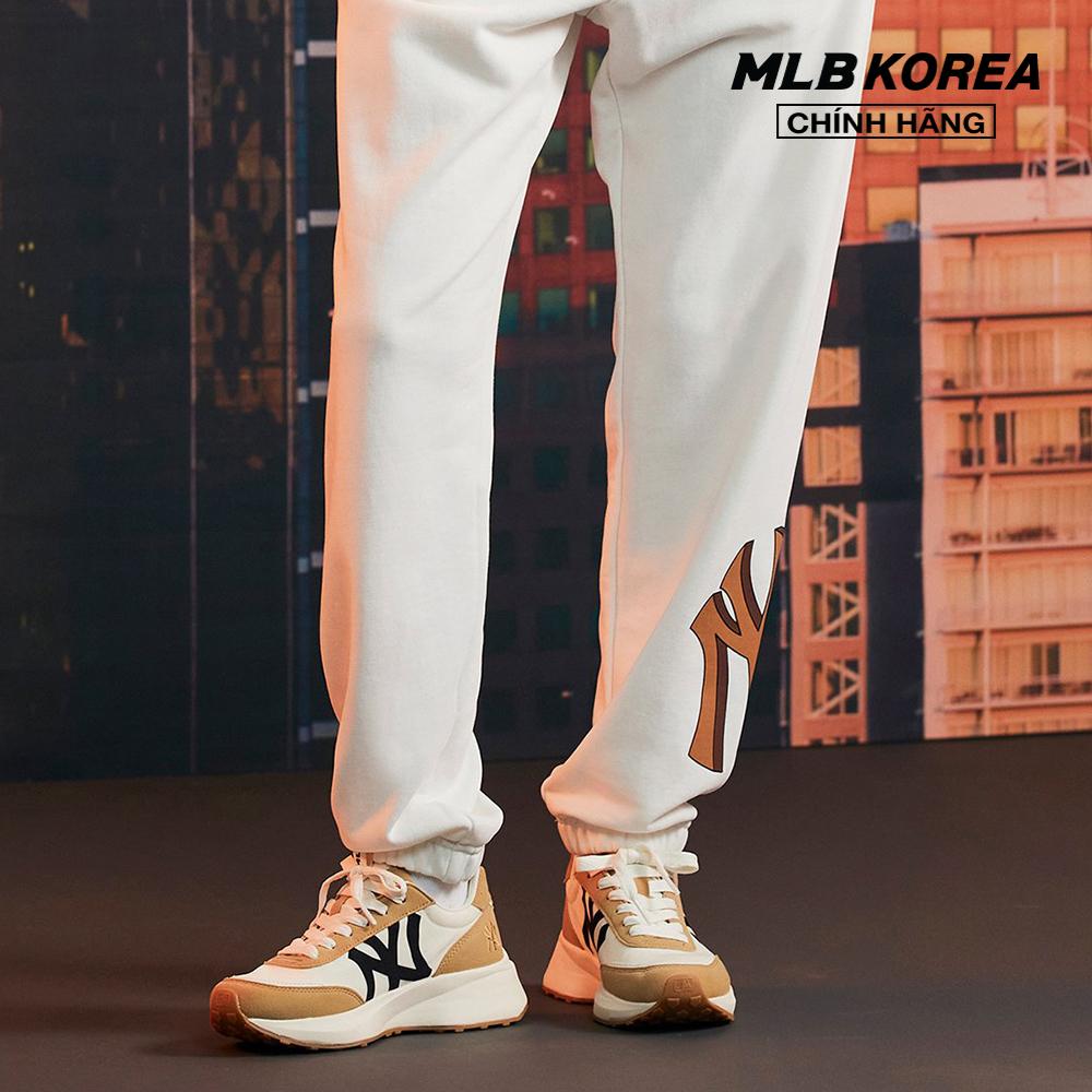 MLB - Quần jogger lưng thun Basic Mega Logo Loose Fit 3APTB0224