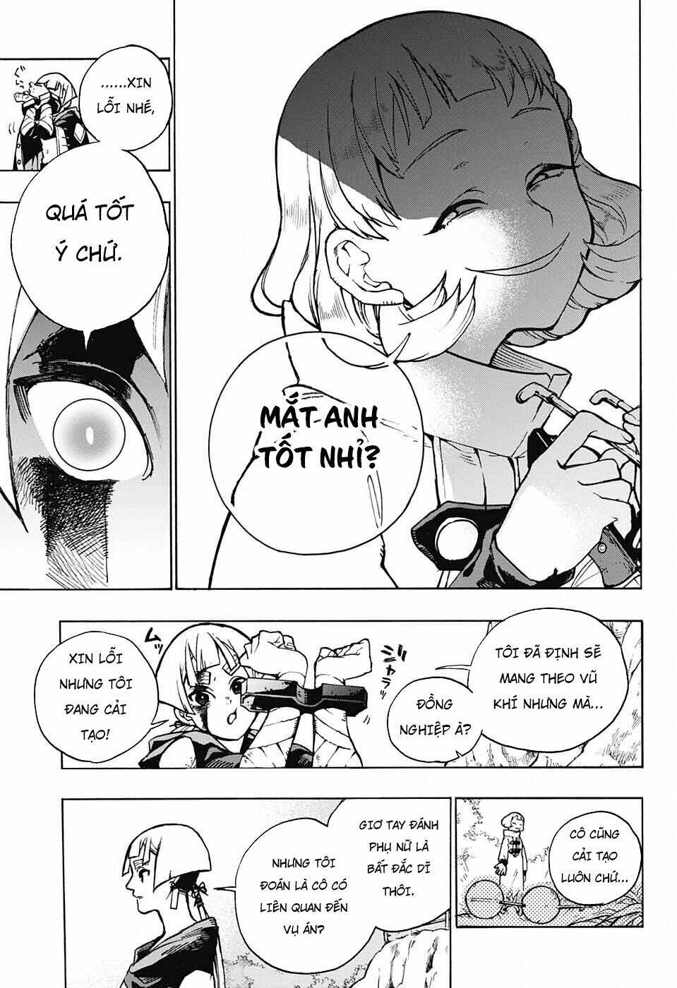 những bức họa quái dị của phù thủy chapter 3 33