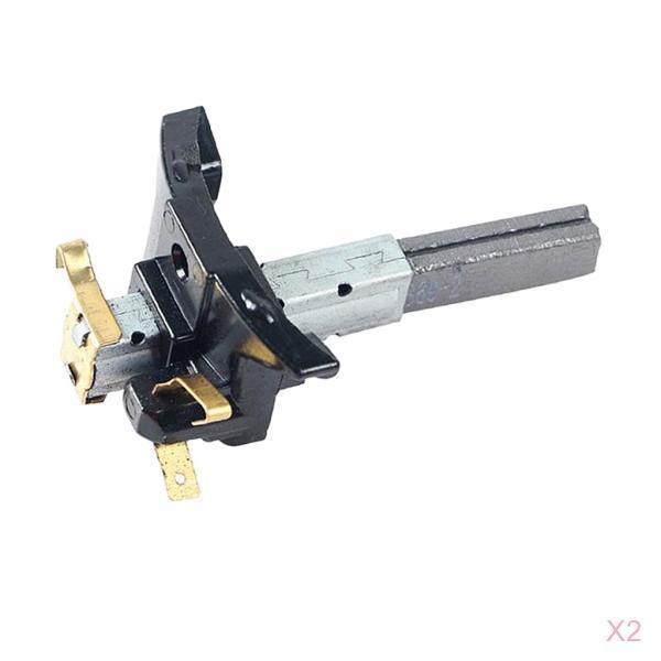 2 pcs Vacuum Cleaner Electric Motor Carbon Brush 32mm/1.25'' Accessories