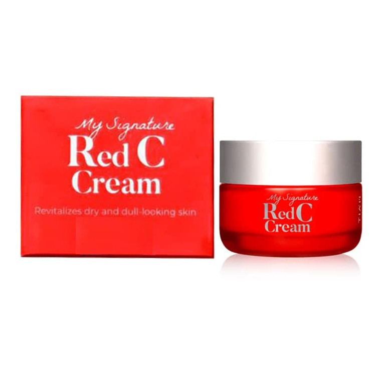 Kem Dưỡng Vitamin C Làm Trắng Da, Mờ Thâm Nám Tiam My Signature Red C Cream 50ml