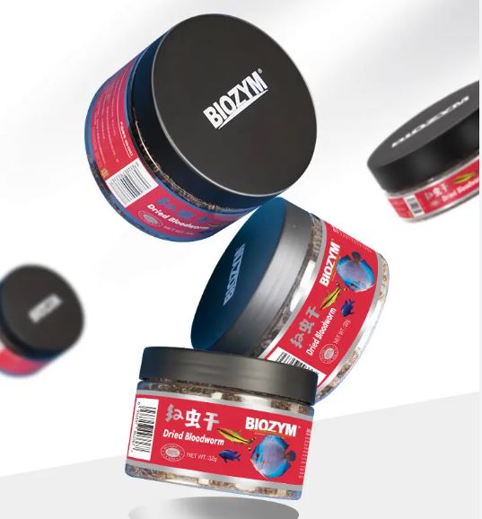 Thức ăn Biozym Dried Bloodworm cao cấp cho cá cảnh