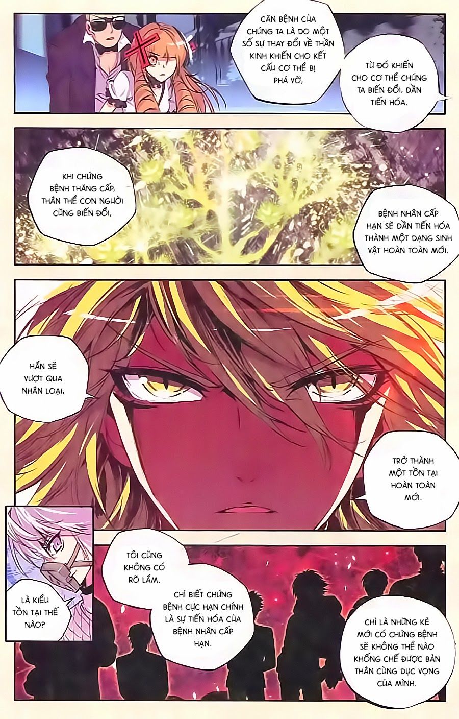 cấp độ phân liệt chapter 54 3