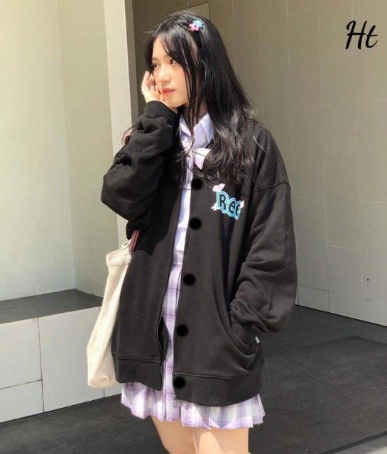 Áo bomber REEE logo H’2O776