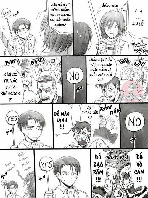 tấn công người khổng lồ - tuyển tập doujinshi chapter 10 4