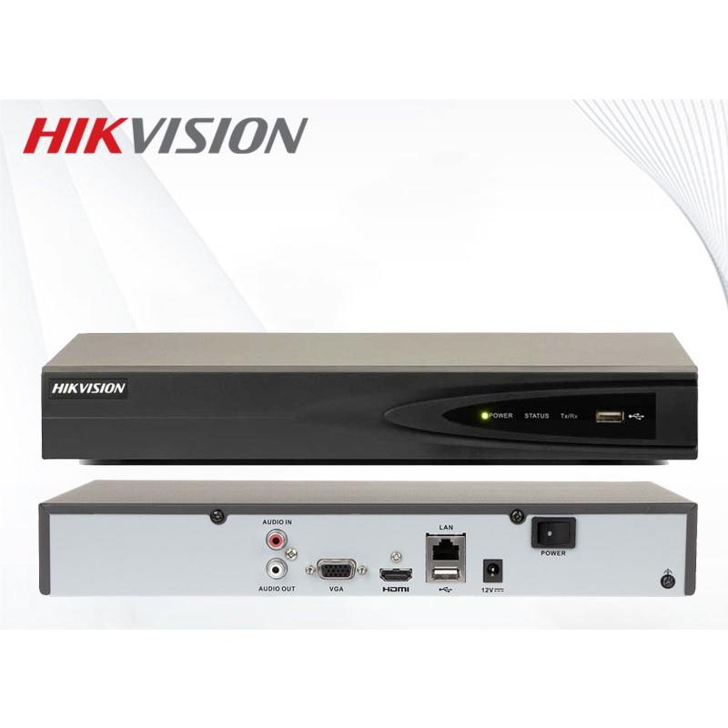 Đầu ghi hình camera IP 4 kênh xuất hình Ultra HD 4K HIKVISION DS-7604NI-K1 - Hỗ trợ độ phân giải ghi hình tối đa 8MP