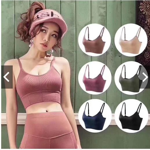 MỚI NHẤT- ÁO BRA GÂN ĐỆM BÀN TAY NÂNG NGỰC CROPTOP - CHILLHOUSE