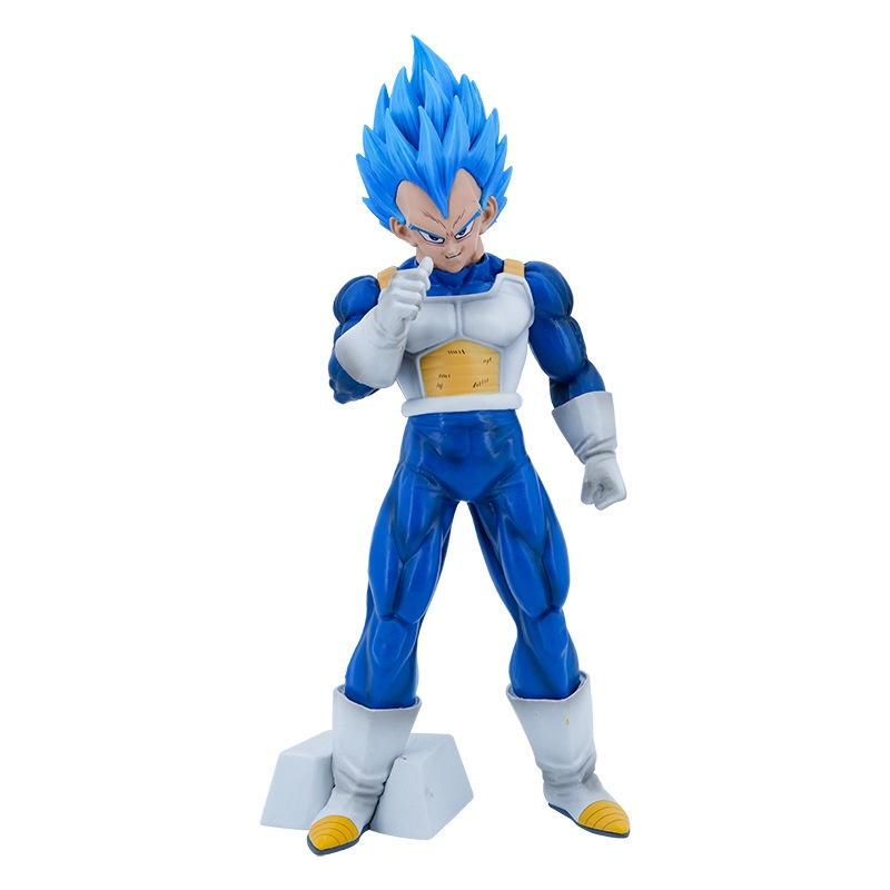 Mô hình Vegeta 2 màu tóc xanh vàng cực to và nét(Có sẵn -29cm)