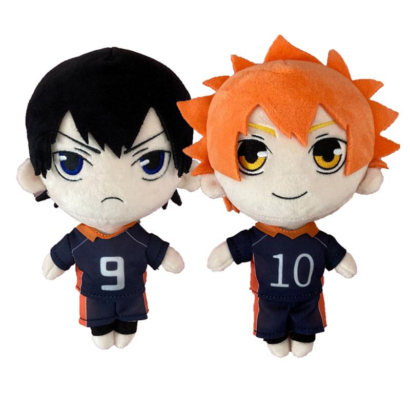 20Cm Haikyuu Sang Trọng Búp Bê Anime Haikyuu Bóng Chuyền Sang Trọng Búp Bê #9 #10 Hinata Shoyo Tobio Kageyama Sang Trọng Đồ Chơi gối Ôm Cho Bé