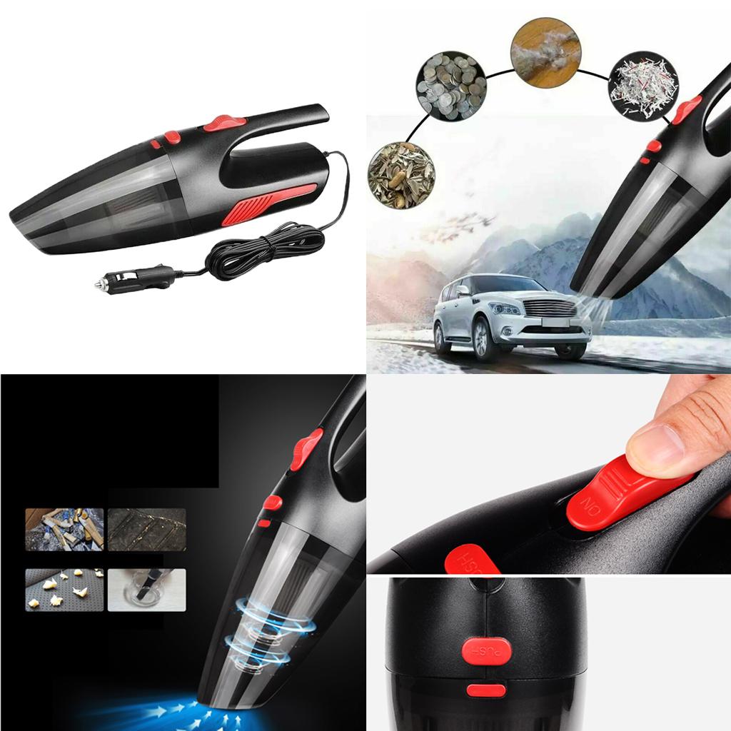 Hand Held Car Vacuum Cleaner Small Mini Lightweight Mop High Power NEW