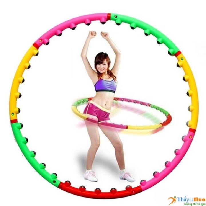 Vòng lắc eo  massage Hula hoop