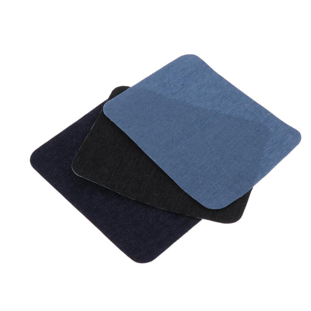3 Đôi)-trên Khuỷu Tay Đầu Gối Jean Denim Miếng Dán Cho Sửa Chữa Trang Trí Táo
