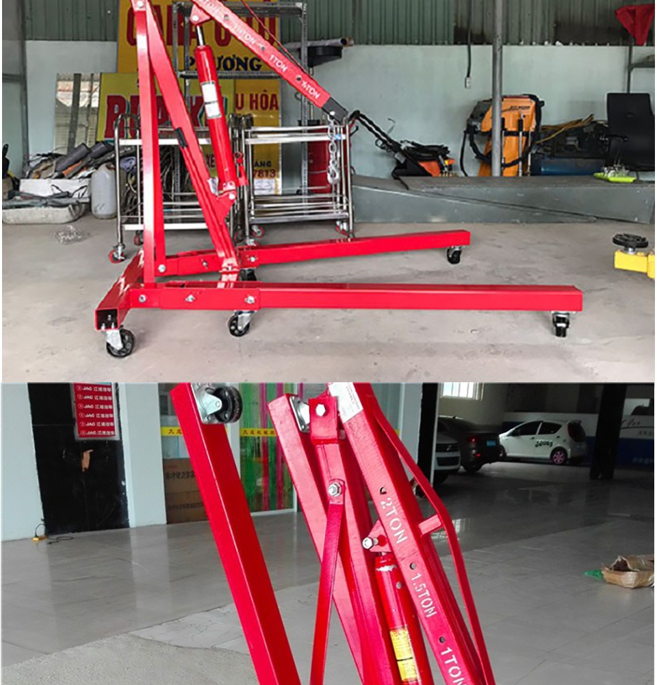 Cẩu Móc Động Cơ 2 Tấn ABG Móc Cẩu Xoay Móc Cẩu Hàng Chuyên Dùng Để Nâng Hạ Các Chi Tiết Có Khối Lượng Nặng Khó Di Chuyển