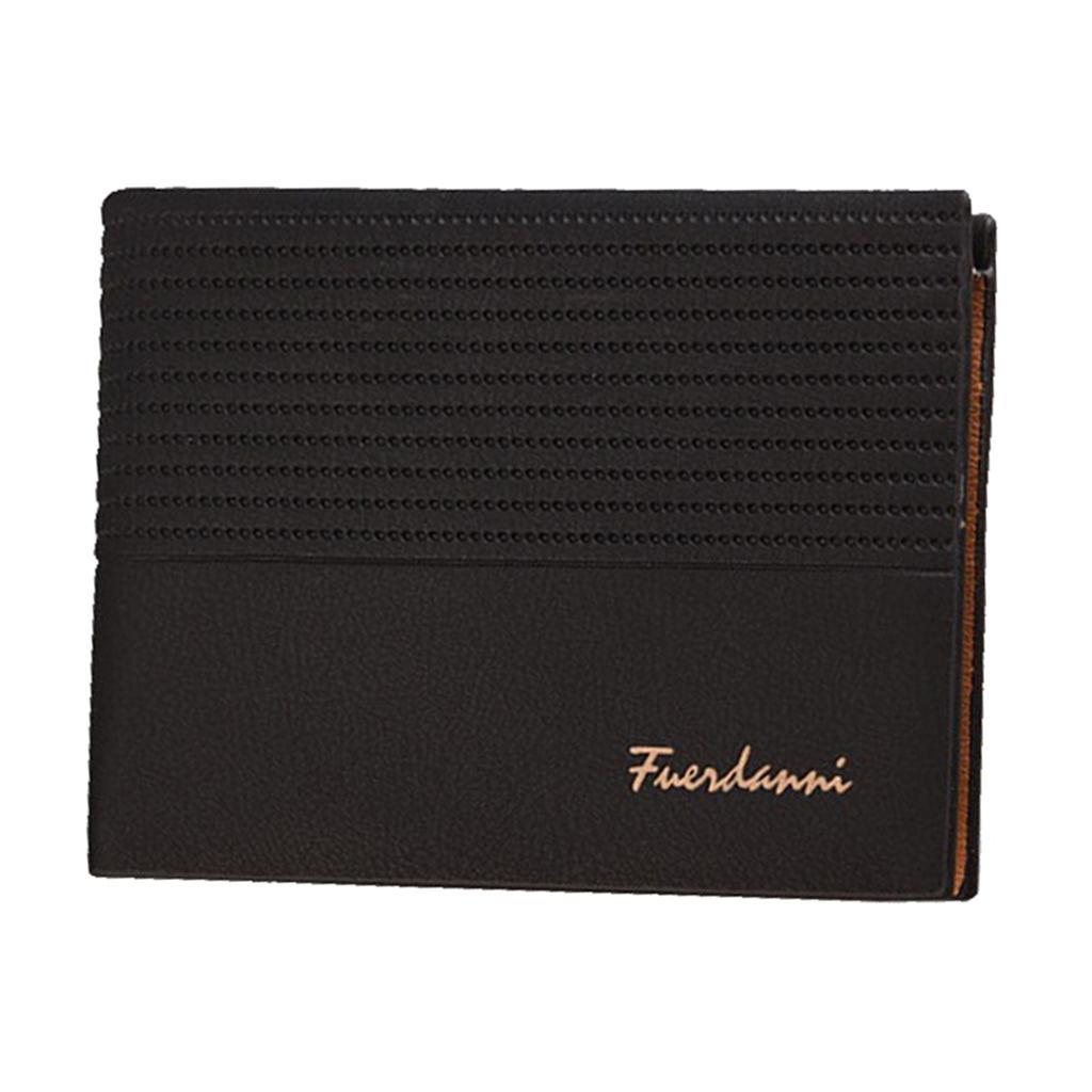 Leather Men Women Wallet Bifold Credit Card Holder