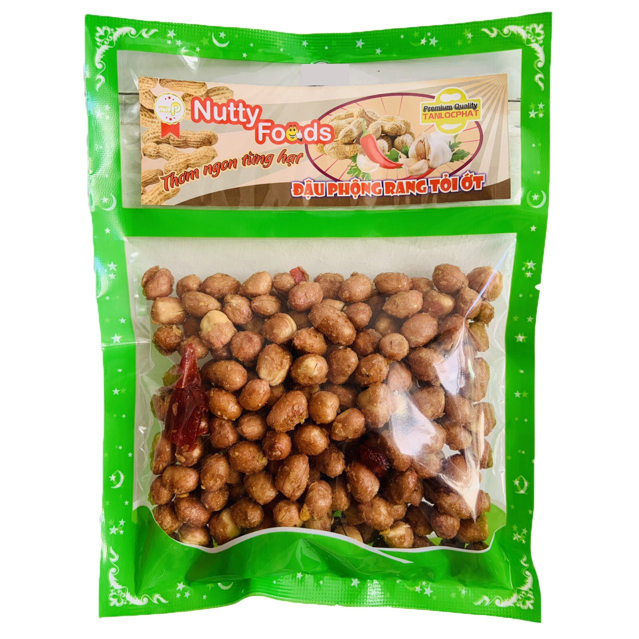 ĐẬU PHỘNG TỎI ỚT TÂN LỘC PHÁT - BỊCH 80G