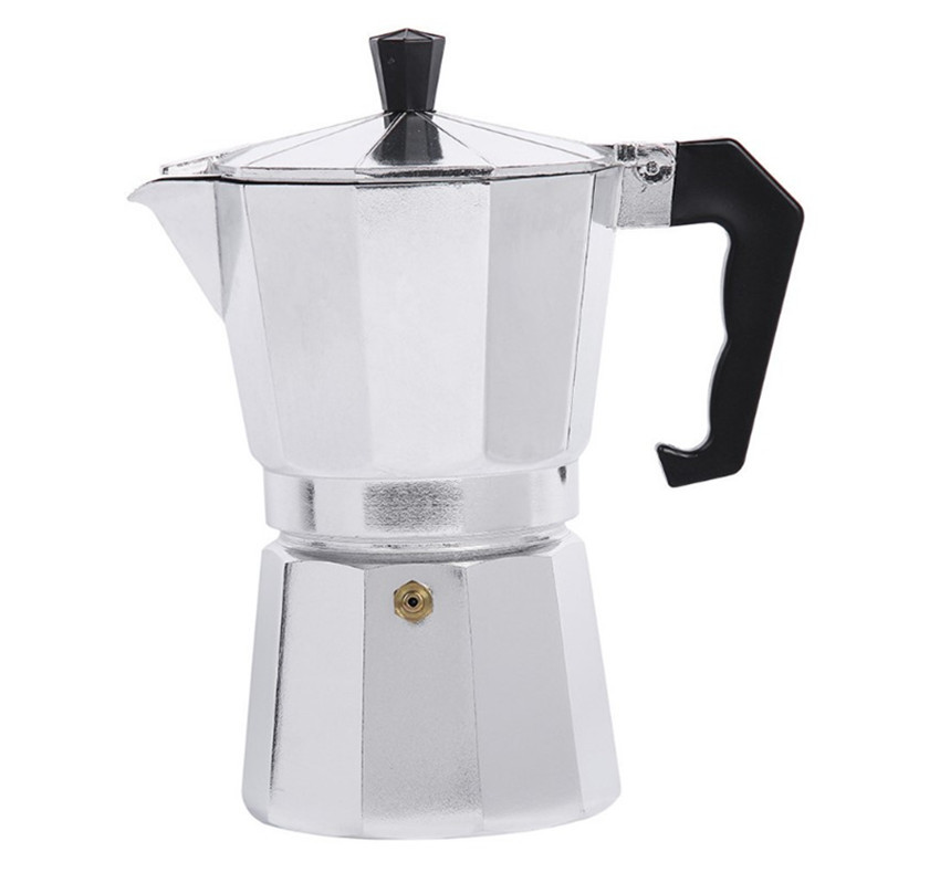 Ấm pha cà phê Moka 6 cup dung tích 300ml pha cà phê kiểu Ý cực ngon