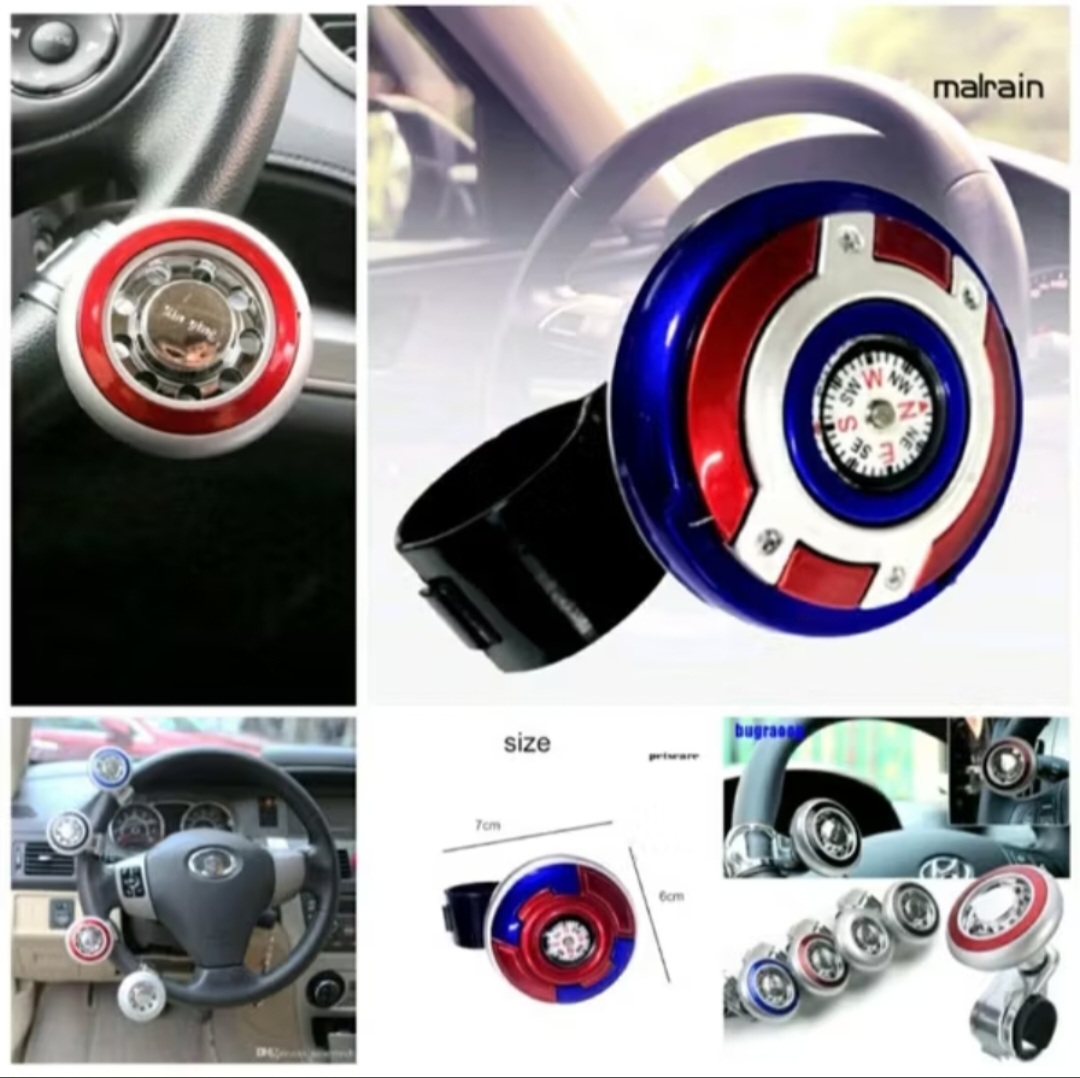 1 CÁI NÚM CẦM XOAY VÔ LĂNG TAY LÁI XE HƠI ÔTÔ MÁY CÀY KÉO XÚC ĐA NĂNG