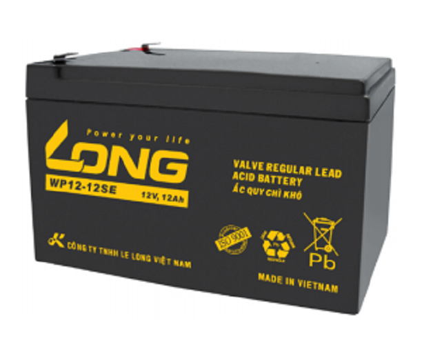 Ắc Quy LONG 12V-12Ah WP12-12SE -
