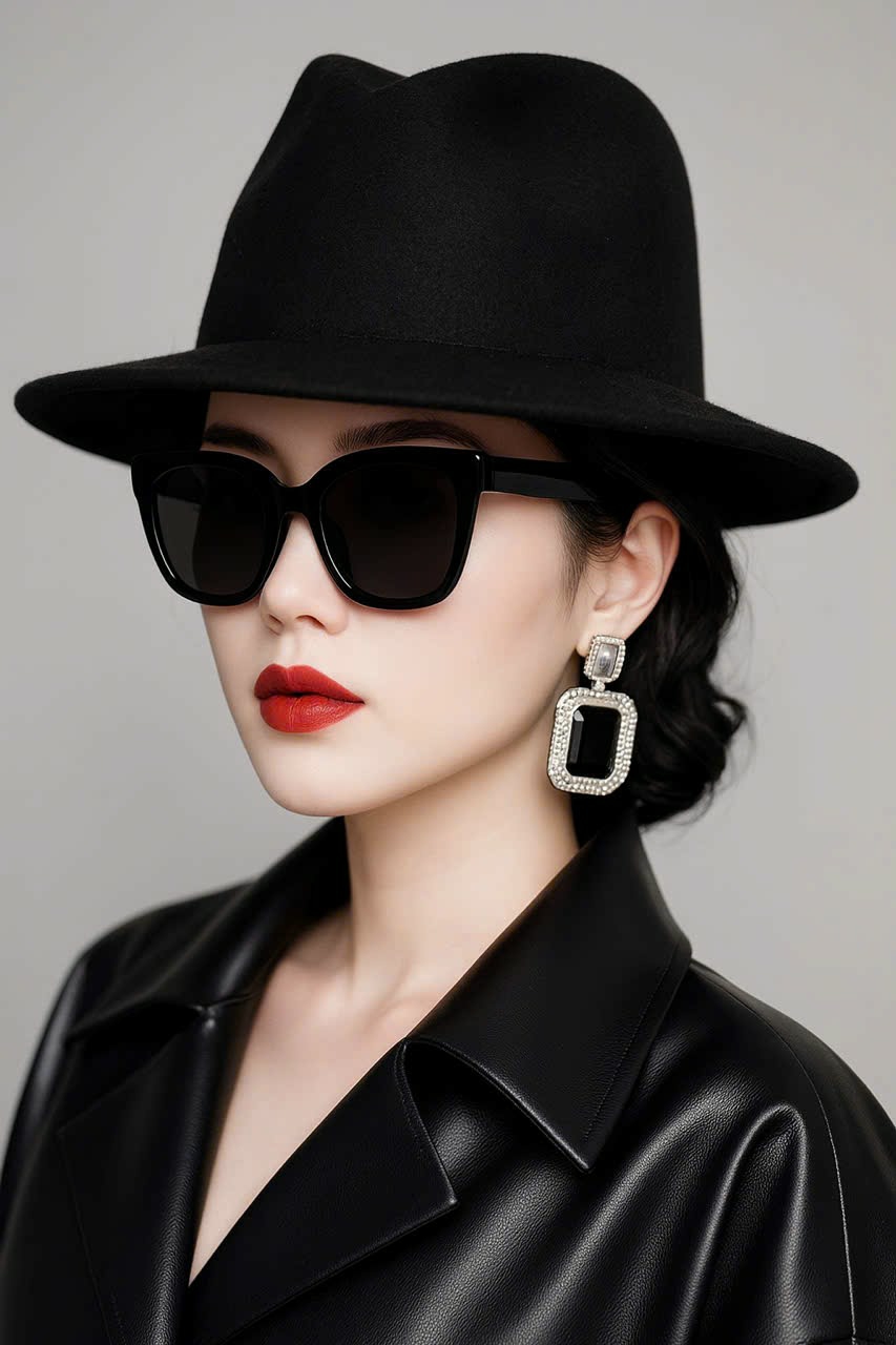 Nón mũ phớt cao bồi Fedora nam nữ trơn là phụ kiện thời trang mang hơi hướng cổ điển xen lẫn hiện đại dona25111701