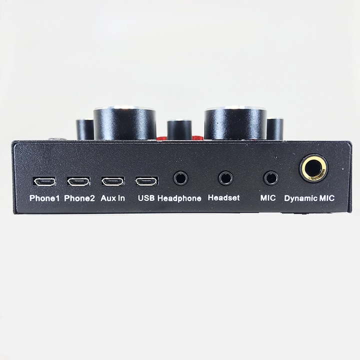 Sound card V8 dành cho micro thu âm cao cấp