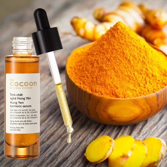 Tinh Chất Nghệ Hưng Yên Cocoon Hung Yen Turmeric Serum 30ml