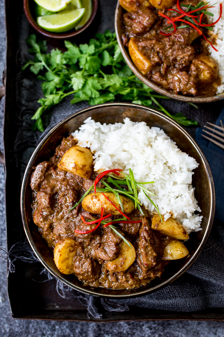Cà ri Massaman 500g Kanokwan Thái Lan - Massaman Curry Paste 500g