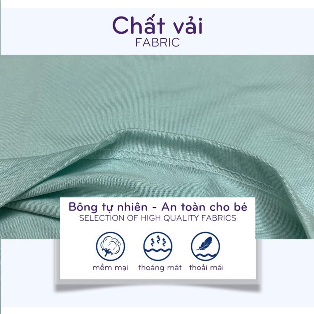 Bộ Ba Lỗ Chất Thun Lạnh Màu Họa Tiết Quả Dễ Thương Cho Bé