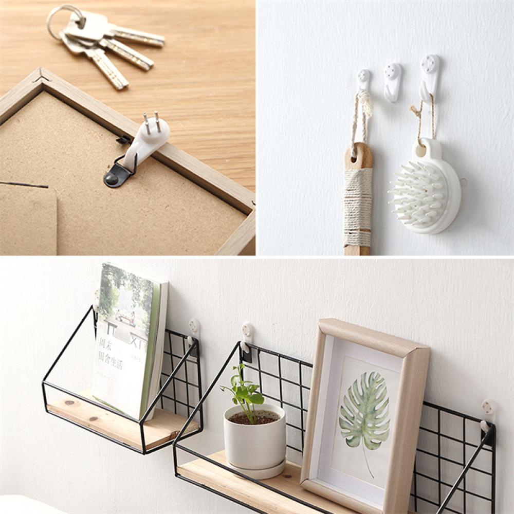 10 Móc Đóng Đinh 4 Chân, Móc Treo Đa Năng, Móc Treo Tranh, Ảnh, Chịu Lực Tốt, Chắc Chắn, Tiện Dụng. TakyHome 2221Set10