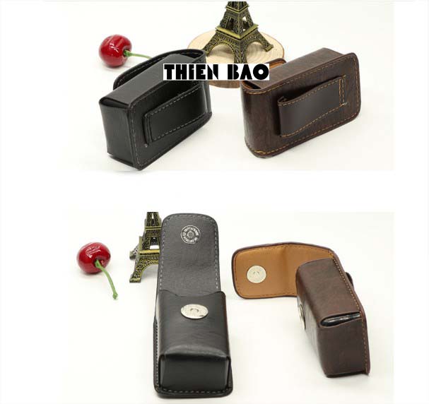 Bao da có đai đeo hông BD99 chuyên dùng để đựng kính lão thị, viễn thị gấp gọn KT 8*4*3CM làm thủ công HANDMADE bằng tay chắc chắn