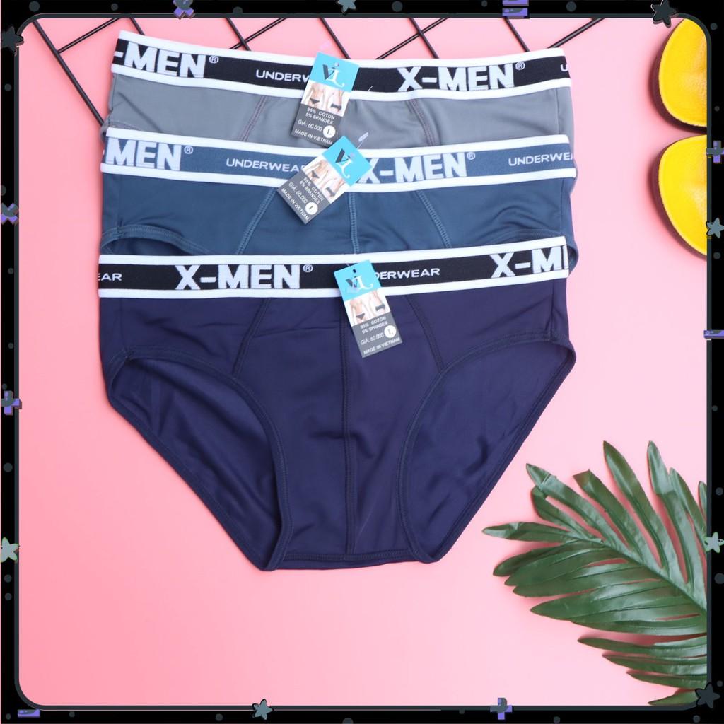 Combo 3 quần Lót nam XM- Quần sịp xì nam thun lạnh co giãn mới(siêu sale)