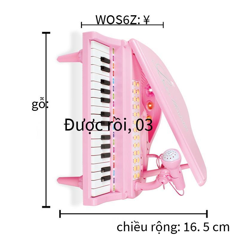 Ưu đãi đặc biệt BAOLI đàn organ điện tử dành cho trẻ em có micrô micrô cho bé giáo dục sớm âm nhạc đàn piano nhỏ đồ chơi bé gái 3-6 tuổi