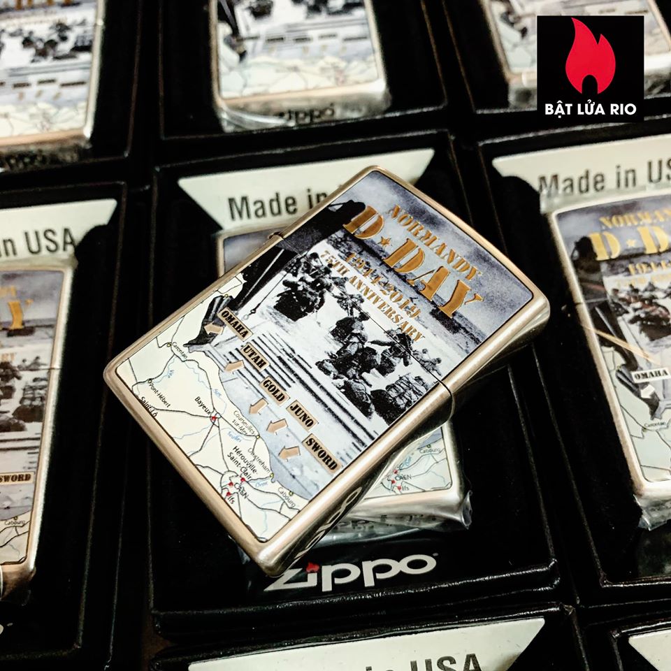 Bật Lửa Zippo D-Day 75Th Anniversary Asia