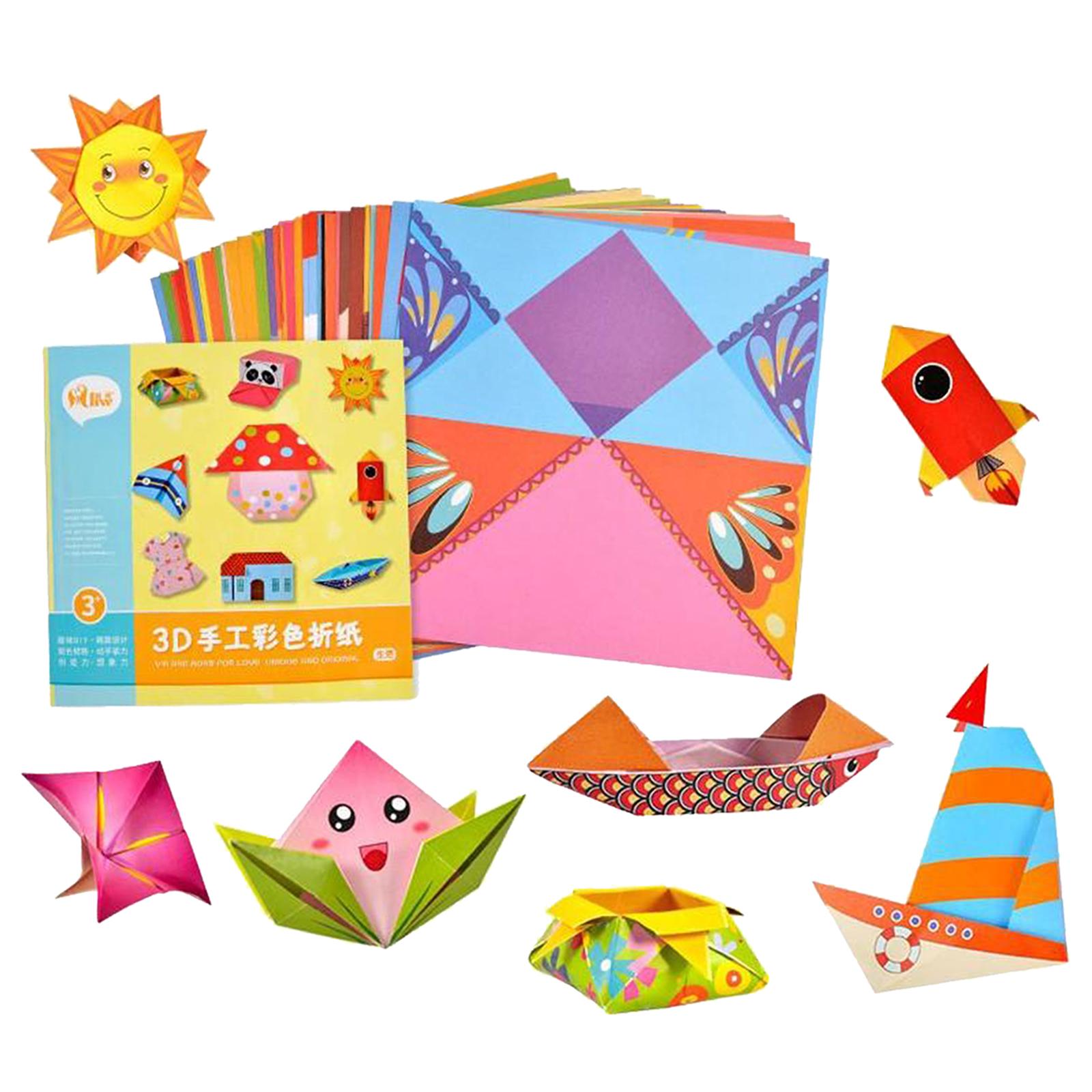 Origami Paper Kids DIY Paper Baby Early Learning Education Toys Gifts Animal