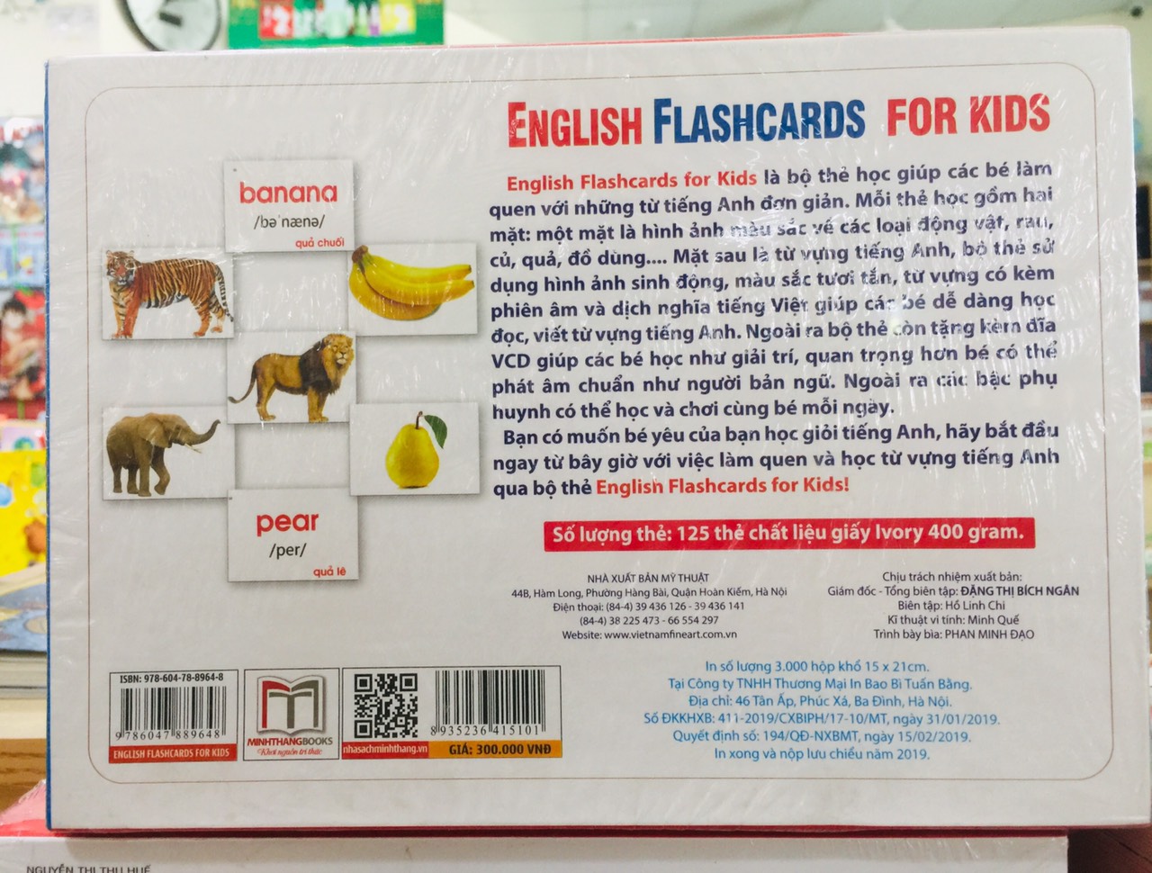 English Flashcard for kids