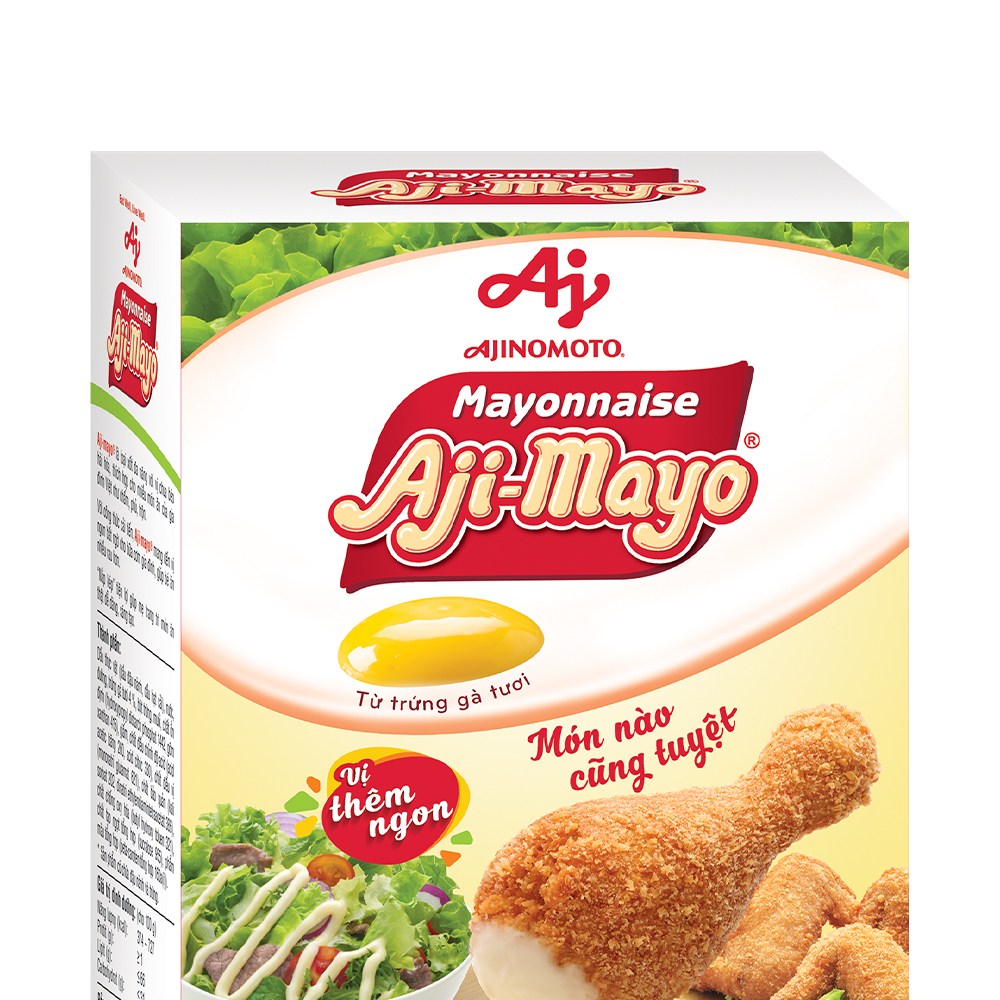 Xốt Mayonnaise Aji-mayo® Vị Nguyên Bản 1kg/Hộp