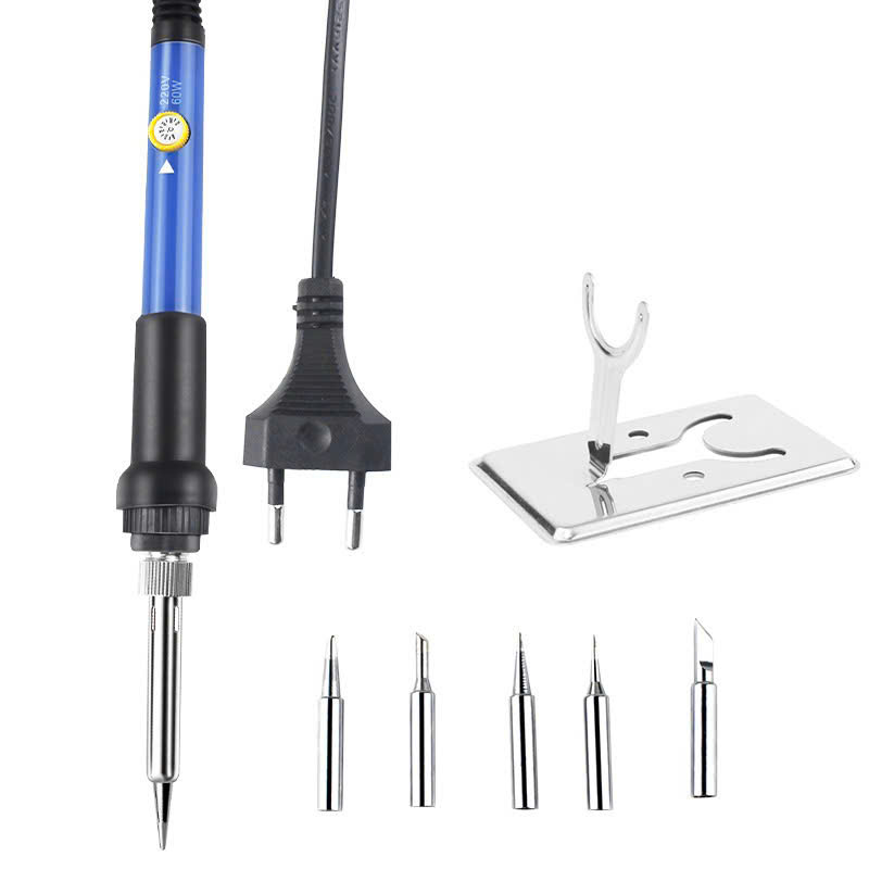 Mỏ Hàn Chỉnh Nhiệt 60W 907 - Tặng 5 Mũi Hàn | Mỏ Hàn Điện Tử Chỉnh Nhiệt, Mỏ Hàn Thiếc Chuyên Dụng