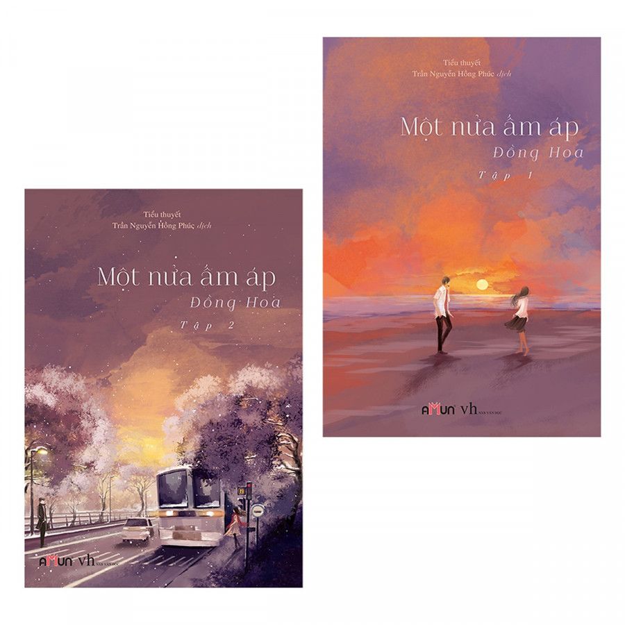 Combo sách tiểu thuyết hay nhất: Một Nửa Ấm Áp (Trọn Bộ 2 Tập) ( Tặng kèm Bookmark Happy Life)