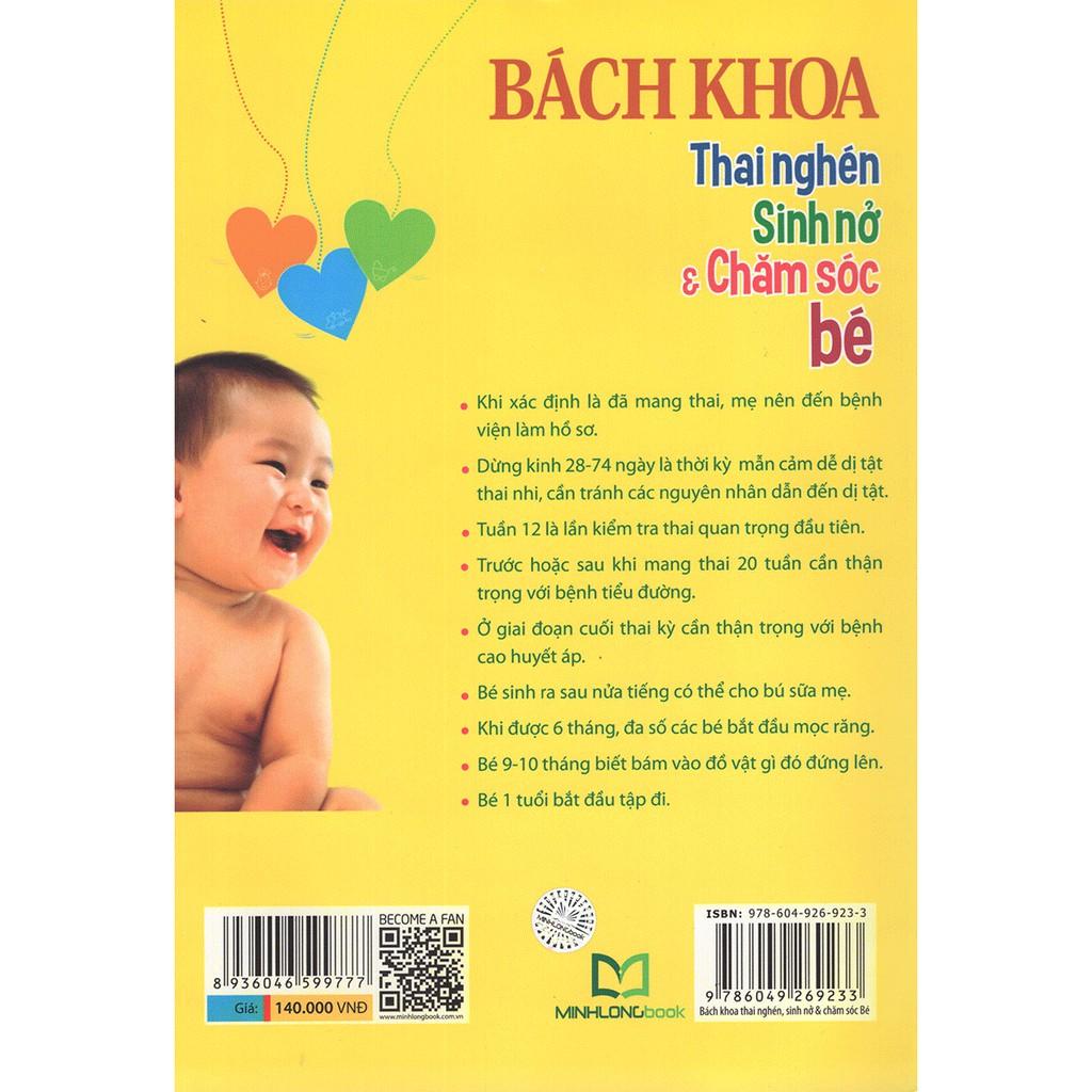 Sách - Bách khoa thai nghén - Sinh nở và chăm sóc bé