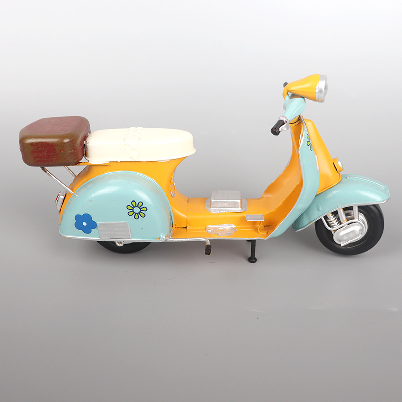 Mô Hình Vespa Cổ - Trang Trí Nghệ Thuật Vintage, Trang Trí Để Bàn, Kệ Tủ