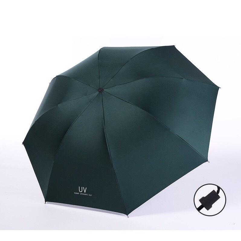 Ô Che Mưa - Dù Che Mưa Che Nắng Cao Cấp 8 Nan Gấp Gọn Cỡ Lớn Chống Tia UV 2 gấp gọn