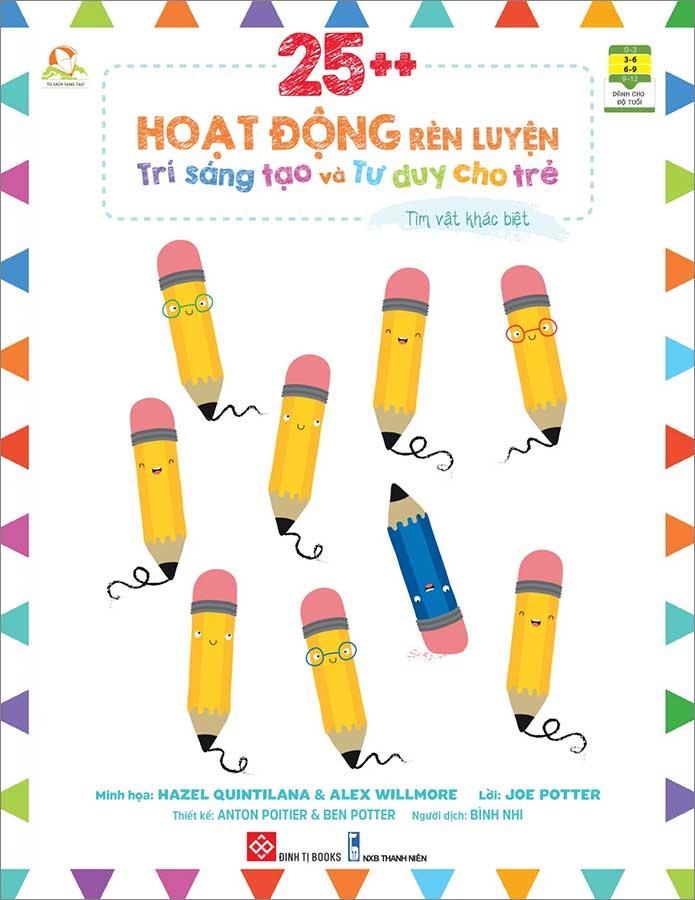 25++ Hoạt Động Rèn Luyện Trí Sáng Tạo Và Tư Duy Cho Trẻ - Tìm Vật Khác Biệt