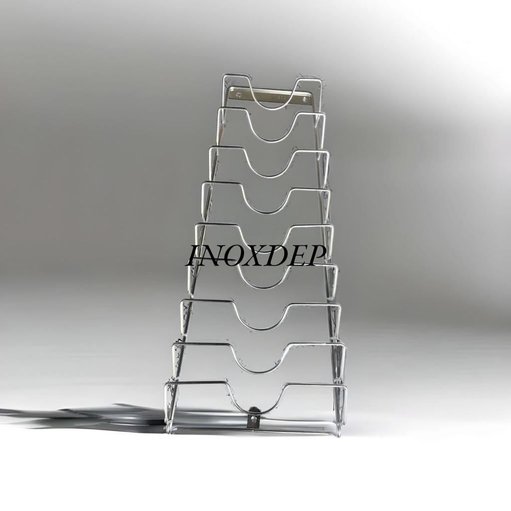 Máng nắp nồi xoong vung inox 304 láp inox dày 7 tầng 9 tầng chống rỉ sét kèm ốc vít
