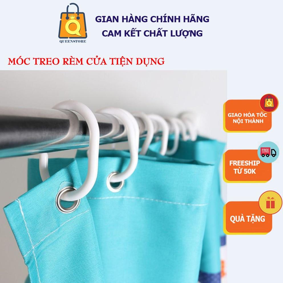 Móc Treo Rèm Cửa Vải, Màn Cửa Bằng Nhựa Tiện Lợi Dễ Sử Dụng Dễ Dùng Nhất- QueenStore