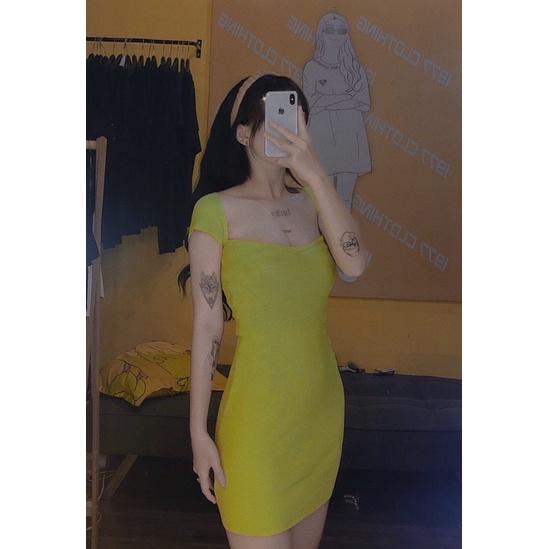 ĐẦM BODY LEN DỆT KIM CHO NỮ SIÊU TÔN DÁNG