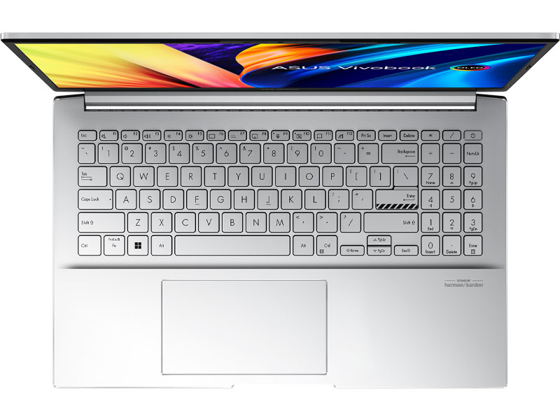 Laptop Asus Vivobook Pro 15 OLED M6500RC-MA004W (Ryzen 7-6800H | 16GB | 512GB | RTX 3050 4GB | 15.6inch 2.8K OLED | Win 11 | Bạc) - Hàng Chính Hãng - Bảo Hành 24 Tháng