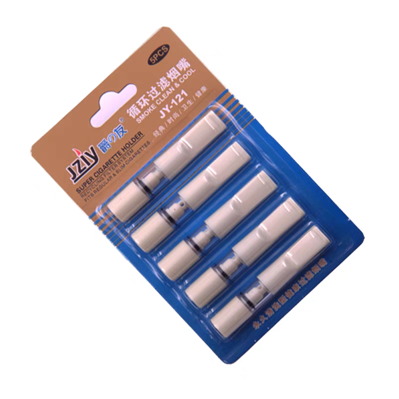 Bộ Vỉ 5 Đầu Lọc Khói Thuốc L.á , Sử Dụng Nhiều Lần, Dùng Được Cả Đầu To &amp; Nhỏ Tiện Lợi