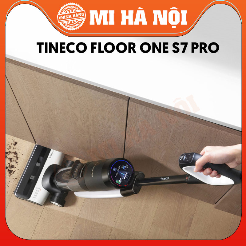 Máy hút bụi lau sàn khô ướt tự giặt giẻ Xiaomi Tineco Floor One S7 Pro Hàng chính hãng