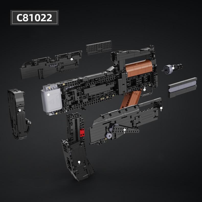 Đồ Chơi Lắp Ráp Kiểu LEGO PUBG Mô Hình GROZA CaDA C81022 Với 1504 Mảnh Ghép - Sử Dụng Động Cơ Chạy Bằng Pin